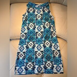 Talbots Cotton Sleeveless Dress